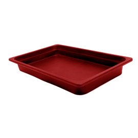gastronorm bowl silicone red GN 1/1 x 65 mm product photo