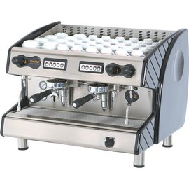 Professional espresso machine &quot;Prestige Revolution II CV&quot; with 2 groups and automatic water level control product photo
