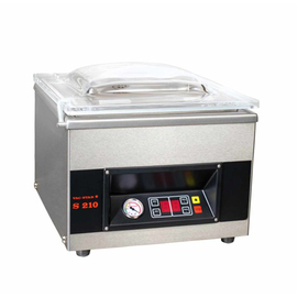 vacuum packaging machine S-210-DBV compartment device | 1 sealing bar 310 mm | 10 m³/h product photo