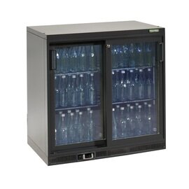 bottle cooler Maxiglass anthracite 250 l | convection cooling product photo