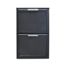 bar fridge FLEXBAR X/3DA41-XHC/MU anthracite 2 drawers product photo