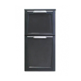 bar fridge X/5DA41-XHC/MU anthracite 2 drawers product photo