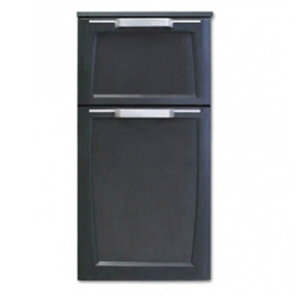 bar fridge FLEXBAR X/7DA41-XHC/MU anthracite 2 drawers product photo