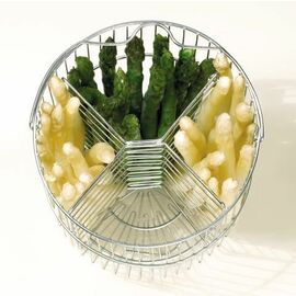 asparagus pot Profi-Star 5.5 ltr Ø 180 mm stainless steel | suitable for induction | base Ø 160 mm product photo  S