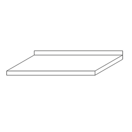 worktop 1.5 mm | 1800 mm x 700 mm | upstand | CNS profile reinforcement product photo
