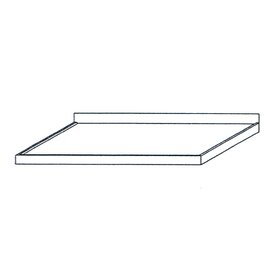 worktop 800 mm  x 600 mm upstand at the back edge bulge product photo