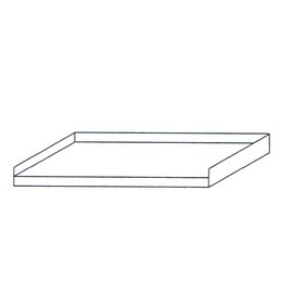 worktop 400 mm  x 700 mm upstand 40 mm to three sides product photo