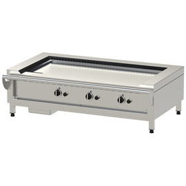 Teppanyaki gas 3 heating zones | grill area 1200 x 550 mm | number of burners 3 product photo