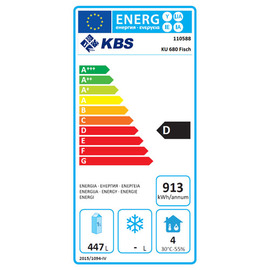 fish refrigerator KU 680 Fisch | convection cooling 600 ltr | 447.0 ltr product photo  S