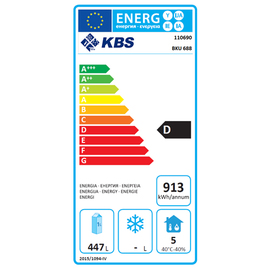 bakery refrigerator BKU 688 CNS | 447 ltr | changeable door hinge product photo  S