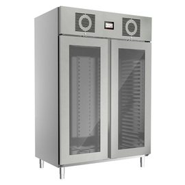 glass doored stainless steel refrigerator KU 1426 G GN 2/1 | convection cooling 1320 ltr | 1085.0 ltr product photo