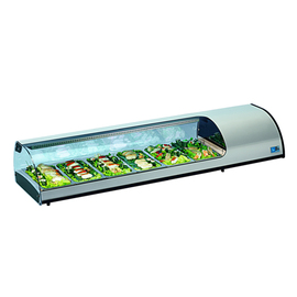 food preparing station Sushi 6 GN static cooling 200 watts product photo