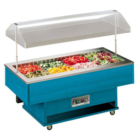 Salad bar Delizie S Kids with sneeze guard blue product photo