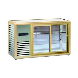 countertop cooling vitrine Orizont 200 Q | bronze coloured product photo