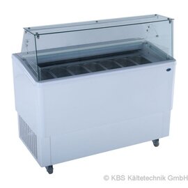 &quot;Samoa 7V&quot; circulating air ice cream dispenser, 1370 x 670 x H 1246 mm product photo