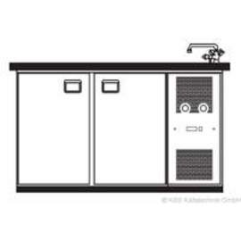 beverage counter PARIS 1 sink on the right | 2 doors | 260 watts 230 volts product photo