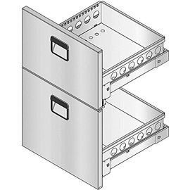 30.4115 Schubladensatz 1/3 + 2/3 anstatt Tür für Umluft-Getränketheke (Modelle Paris, Bergamo, London, Bristol, Palermo, Napoli) product photo