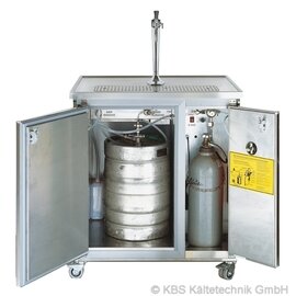 mobile counter Mobi 95 suitable for 1 keg beer barrel 230 volts  L 950 mm product photo