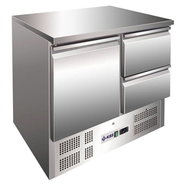 refrigerated table KTM 202 | 256 ltr | convection cooling | solid door | 2 drawers product photo
