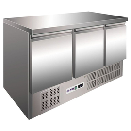 refrigerated table gastronorm KTM 300 convection cooling 235 watts 400 ltr | 3 solid doors product photo