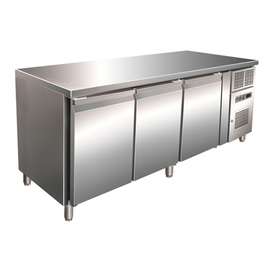 refrigerated table gastronorm KT 310 convection cooling 300 watts 464 ltr | 3 solid doors product photo