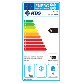 refrigerator KBS 202 U CHR | 129 ltr | solid door product photo  S