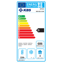 refrigerator KBS 402 U CHR | 361 ltr | solid door product photo  S