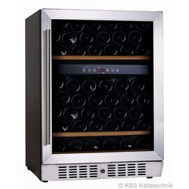 wine refrigerator VINO 162 | glass door | convection cooling | 3 wooden grids product photo