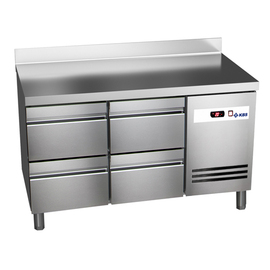 refrigerated table READY KT2614 convection cooling 122 ltr | upstand | 4 drawers product photo
