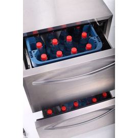 drawer cooler UKS 140 stainless steel | 150 ltr. | suitable for 45 bottles of 1 liter product photo  S