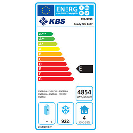 freezer Ready TKU 1407 | 1320 ltr | suitable for 46 grids GN 2/1 | 2 solid doors product photo  S