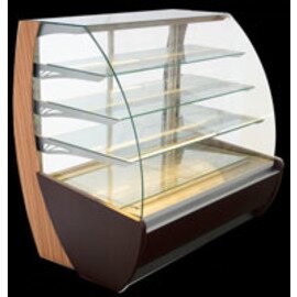 pastry sales counter Cameleon 70 230 volts | 3 shelves | rounded windscreen product photo