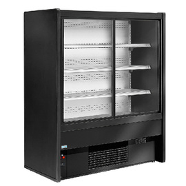 Wall mounted chiller cabinet Dilara 100 | black L 1000 mm W 745 mm H 1995 mm product photo