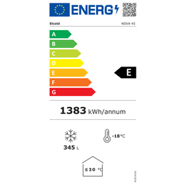 impulse freezer KBS 48 G white 331 ltr 2.49 kWh/24 hrs product photo  S