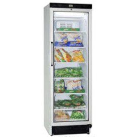 glass doored freezer TK 370 G white 300 l | static cooling | door swing on the right product photo