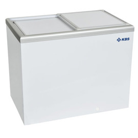 chest freezer 36 331 ltr white | sliding lid product photo
