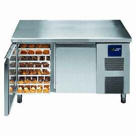 bakery cooling table PREMIUMLINE BKTF 2000 M with machine 260 ltr | 2 solid doors product photo