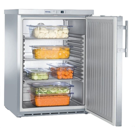 solid door refrigerator FKUv 1660 CHR 141 ltr | convection cooling | door swing on the right product photo