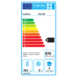 refrigerator KBS 410 G BKU white 400 ltr | convection cooling | door swing on the right product photo  S