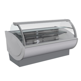bakery counter 1875 BK-ZK white 230 volts | rounded  | 2 drawers product photo