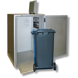 wet waste cooler | suitable for 1 bin at 240 ltrs product photo  S