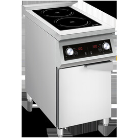 induction stove | 2 cooking zones | 400 volts 10 kW product photo