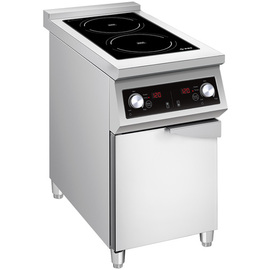 induction stove | 2 cooking zones | 400 volts 10 kW product photo