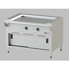 Teppanyaki electric 2 heating zones | grill area 960 x 550 mm product photo S