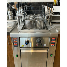 Asian noodle cooker electric with automatic lift incl. 6 baskets product photo S