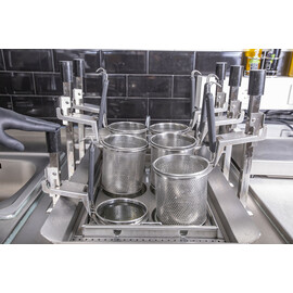 Asian noodle cooker electric with automatic lift incl. 6 baskets product photo S