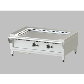 Teppanyaki gas 2 heating zones | grill area 960 x 550 mm | number of burners 2 product photo