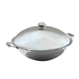 wok pan | induction | 2 U-handles Ø 400 mm product photo