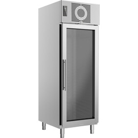 glass doored stainless steel refrigerator KU 721 G | 660 ltr | convection cooling product photo