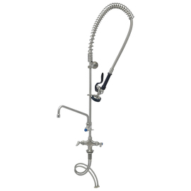 one-hole mixer tap EVERSTEEL 1/2" two lever mixer | with HIGH-FLOW shower product photo